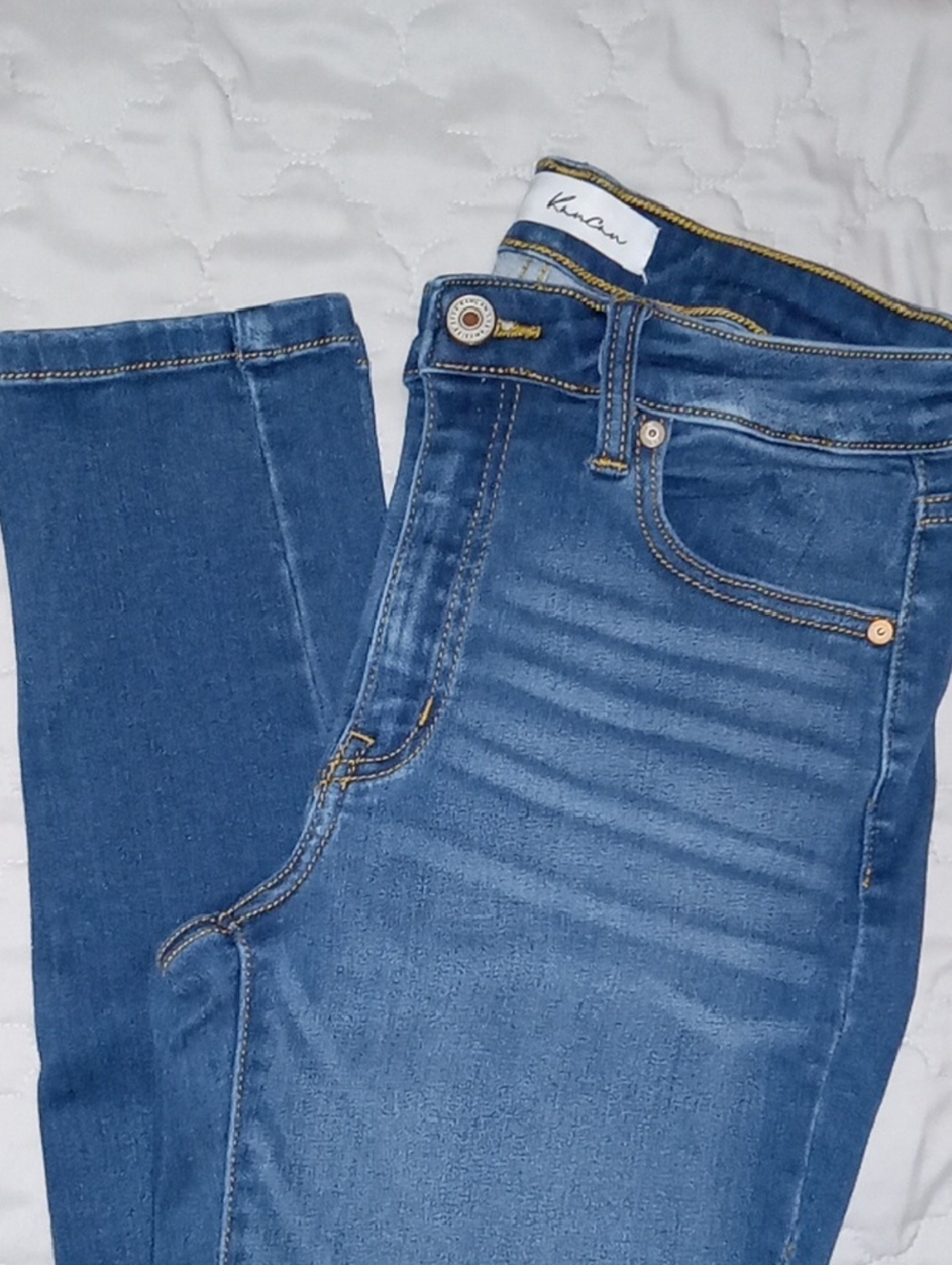 KanCan Skinny Blue Stretch Denim Jeans